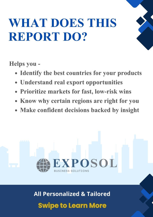 Personalized Export Growth Strategy Report